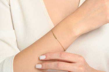 Quyumcu - 14K Gold Plate Bracelet Quyumcu - 14K Gold Plate Bracelet