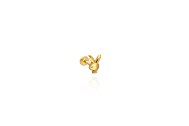 Quyumcu - 14K Gold Rabbit Tragus Earring Quyumcu - 14K Gold Rabbit Tragus Earring