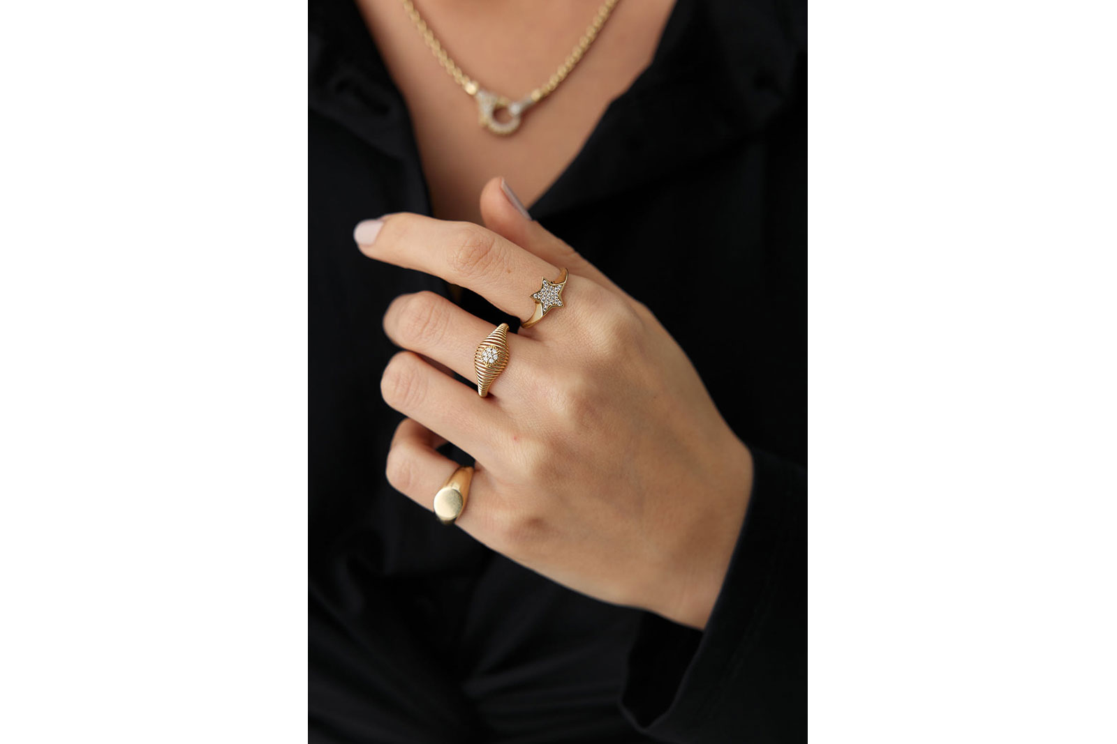 Quyumcu - 14K Gold Ring Quyumcu - 14K Gold Ring