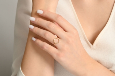 Quyumcu - 14K Gold Ring Quyumcu - 14K Gold Ring