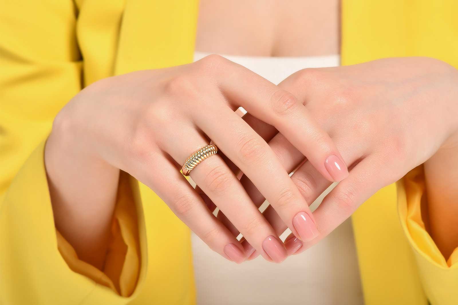 Quyumcu - 14K Gold Ring Quyumcu - 14K Gold Ring