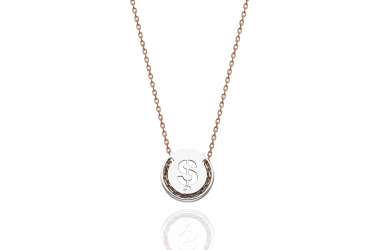 Quyumcu - 14K Gold Ş Letter Necklace