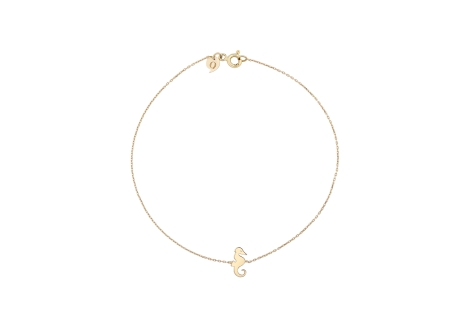 Quyumcu - 14K Gold Seahorse Bracelet Quyumcu - 14K Gold Seahorse Bracelet