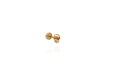 Quyumcu - 14K Gold Skull Tragus Earring Quyumcu - 14K Gold Skull Tragus Earring