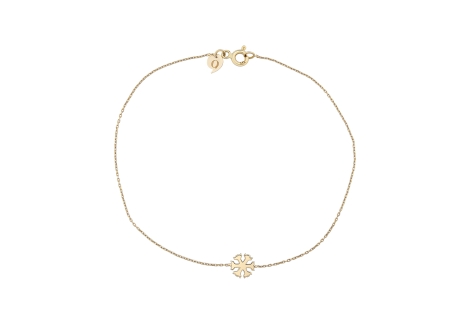 Quyumcu - 14K Gold Snowflake Bracelet Quyumcu - 14K Gold Snowflake Bracelet