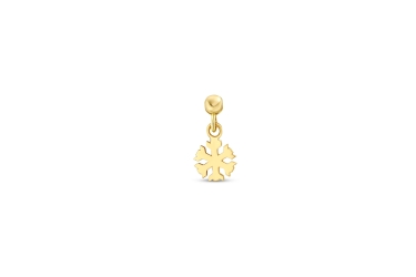 Quyumcu - 14K Gold Snowflake Charm Quyumcu - 14K Gold Snowflake Charm