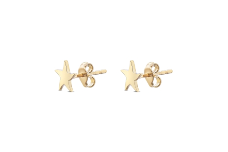 Quyumcu - 14K Gold Star Earrings Quyumcu - 14K Gold Star Earrings