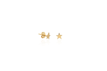 Quyumcu - 14K Gold Star Earrings Quyumcu - 14K Gold Star Earrings
