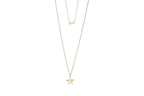 Quyumcu - 14K Gold Star Necklace Quyumcu - 14K Gold Star Necklace