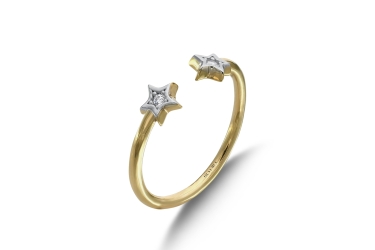 Quyumcu - 14K Gold Star Ring (1) Quyumcu - 14K Gold Star Ring (1)