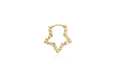 Quyumcu - 14K Gold Star Tragus Earring Quyumcu - 14K Gold Star Tragus Earring