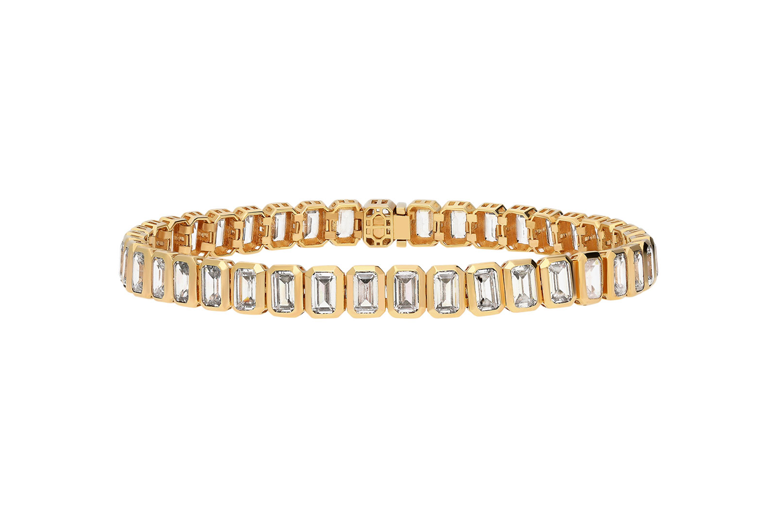 Quyumcu - 14K Gold Stone Bracelet (1)
