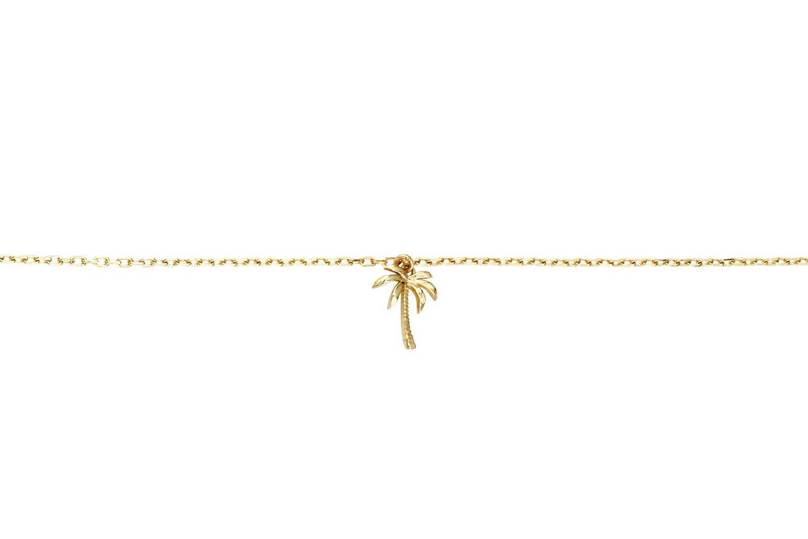 Quyumcu - 14K Gold Tree Anklet (1) Quyumcu - 14K Gold Tree Anklet (1)