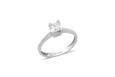 Quyumcu - 14K Gold Solitaire Ring Quyumcu - 14K Gold Solitaire Ring