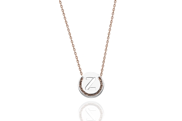 Quyumcu - 14K Gold Z Letter Necklace Quyumcu - 14K Gold Z Letter Necklace