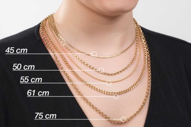 Quyumcu - 14K Solid Gold Thin Chain Necklace (1) Quyumcu - 14K Solid Gold Thin Chain Necklace (1)